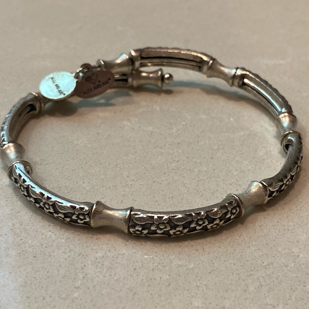 Alex and Ani Vintage Collection Silver Bracelet